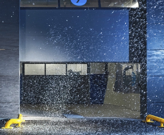 Панорамные ворота AluTherm в Курганинске