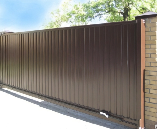 Ворота из профнастила в Курганинске