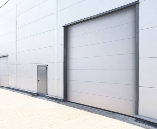 Промышленные ворота Алютех ProPlus в Курганинске